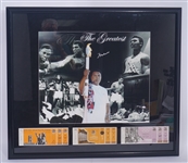 Muhammad Ali Autographed Framed 20x24 Photo LE #2/3