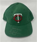 Grant Balfour Minnesota Twins Game Used & Autographed Hat