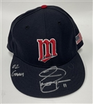 Jacque Jones 2002 Minnesota Twins Game Used & Autographed Hat w/ Team Provenance