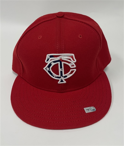 Carl Pavano 2009 Minnesota Twins Game Used 9/11 Hat MLB