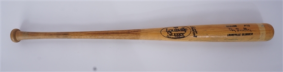 Roy Smalley 1984 Chicago White Sox Game Used Bat