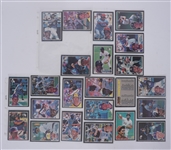 Collection of 1985 Donruss Action All Stars Jumbo Baseball Cards