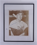 Duke Snider Autographed Los Angeles Dodgers Framed 11x14 Photo Beckett LOA