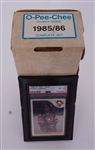 1985-1986 O-Pee-Chee Complete 264/264 Hockey Card Set w/ Mario Lemieux PSA 6 Rookie Card