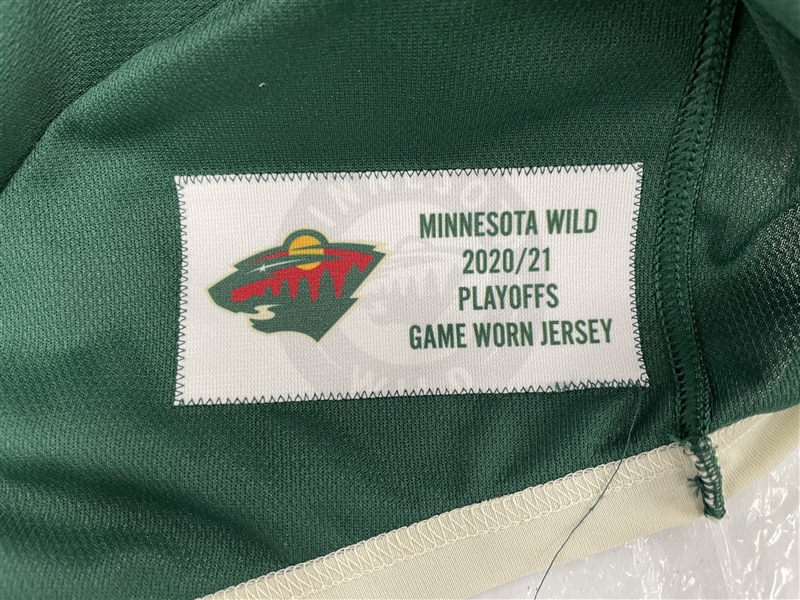 Lot Detail - Kirill Kaprizov 2020-21 Minnesota Wild Game Used Rookie ...