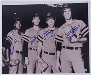 1971 Baltimore Orioles Pitchers Autographed 16x20 Photo w/ Jim Palmer Beckett LOA