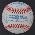 1994 Signed Baseball w/ Yount & Molitor Beckett LOA