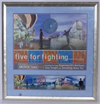 Five For Fighting Autographed Framed CD Display Beckett LOA