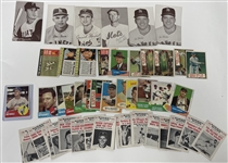 Collection of 1960s Baseball Cards w/ Don Drysdale 1963 Topps