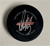 Alexander Ovechkin Autographed Washington Capitals Official Game Puck