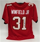 Antoine Winfield Jr. Autographed Custom Jersey JSA