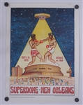 Rare 1978 Muhammad Ali vs. Leon Spinks II On-Site Poster