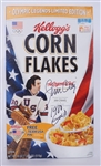 Jim Craig Autographed & Inscribed Unopened Corn Flakes Cereal Box JSA