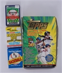 Lot of 4 Miscellaneous Baseball Card Packs