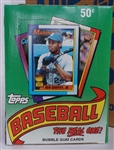 1990 Topps Baseball Factory Case