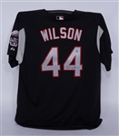 Preston Wilson 2003 Game Issued & Autographed N.L. All-Star BP Jersey MLB