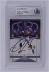 Dalvin Cook Autographed 2017 Crown Royale #89 Rookie Card BGS