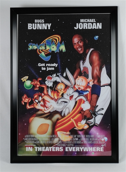 Michael Jordan Original 32x42 Space Jam Movie Poster
