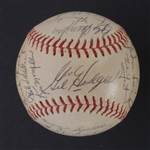 1966 Washington Senators Team Signed Baseball w/ Gil Hodges Beckett LOA