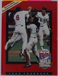 1988 Minnesota Twins Autographed Yearbook w/ 11 Signatures Beckett LOA