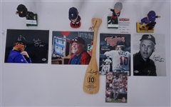 Bud Grant, Tom Kelly, Mike Zimmer, & Ron Gardenhire Lot w/ Autographs & Bobbleheads Beckett