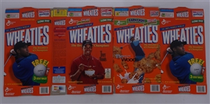 Lot of 8 Golf Wheaties Boxes