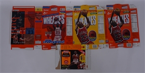 Lot of 6 Michael Jordan Wheaties Boxes