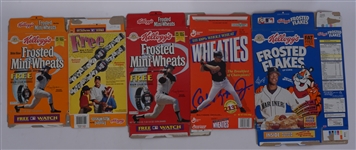 Lot of 12 Baseball Cereal Boxes