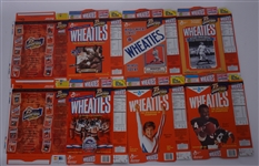 Lot of 11 75th Anniversary Wheaties Boxes