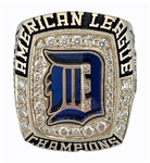 Detroit Tigers 2006 American League Championship 14K Gold & Diamond Ring w/ Original Presentation Case