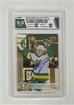 Kirill Kaprizov Autographed 2020 Upper Deck Game Dated Moments Gold Authentic Auto #25 Rookie Card HGA 9.0 Mint