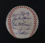 1965 Washington Senators Team Signed Baseball w/ 25 Signatures Beckett LOA