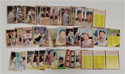 Collection of 1961 & 1962 Topps Baseball Cards