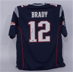Tom Brady Autographed New England Patriots Authentic Jersey TriStar