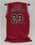 Michael Jordan Autographed 1997-98 Chicago Bulls Pro-Cut Jersey UDA