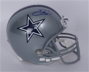 Emmitt Smith Autographed Dallas Cowboys Full Size Helmet Beckett