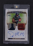 DK Metcalf Autographed 2019 Panini National Treasures NFL Gear Dual Patch Card