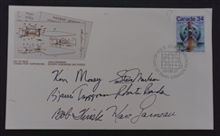 Space Shuttle Crew Autographed Envelope