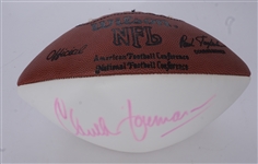 Chuck Foreman Autographed Football