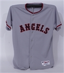 Mike Trout 2015 Los Angeles Angels Team Issued Jersey MLB