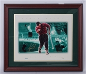 Tiger Woods Autographed & Framed Masters Slam Collage LE #130/500 UDA