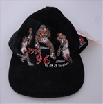Vintage Chicago Bulls 1995-96 Season Hat w/ Jordan, Rodman, & Pippen