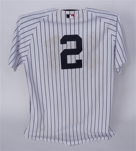 Derek Jeter 2006 New York Yankees Game Used Jersey w/ Dave Miedema LOA