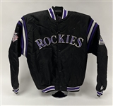 Don Baylor c. 1993-98 Colorado Rockies Game Used & Autographed Jacket
