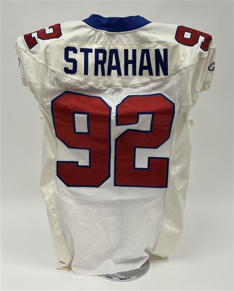 Michael Strahan 2003 New York Giants Game Used Jersey w/ Dave Miedema LOA