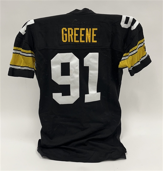 Kevin Greene 1994 Pittsburgh Steelers Game Used Jersey w/ Dave Miedema LOA