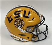 Joe Burrow 2019 LSU Used Football Helmet *Used During Championship Season*