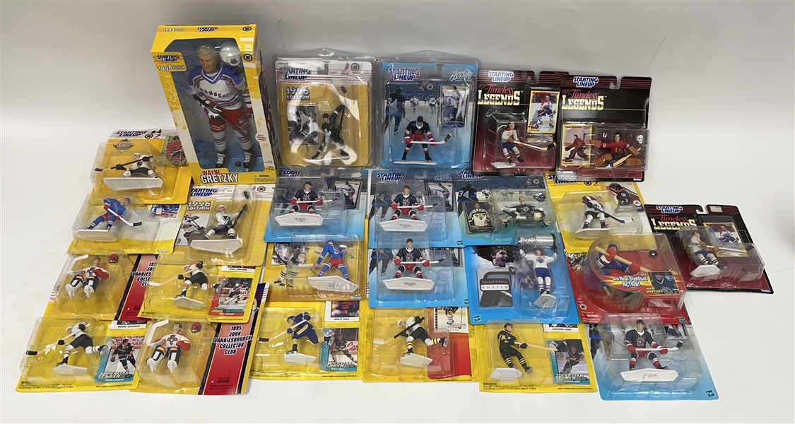 Lot of 25 NHL Starting Lineup Figures