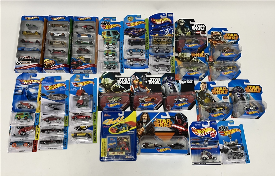 Collection of Hot Wheels Cars & Vehicles