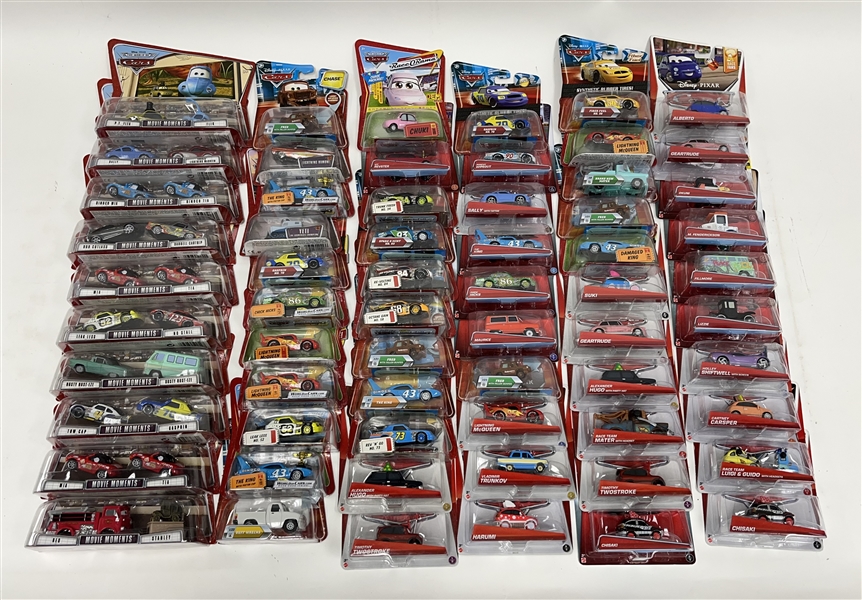 Large Collection of Disney Pixars "Cars" Toy Cars